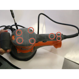Замена кронштейна переключателя Ridgid R2611